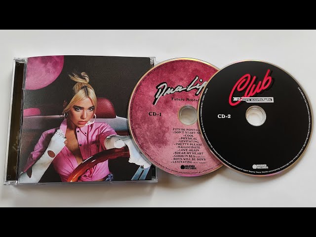 Dua Lipa - Future Nostalgia + Club Future Nostalgia / 2 cd unboxing Bonus Edition /