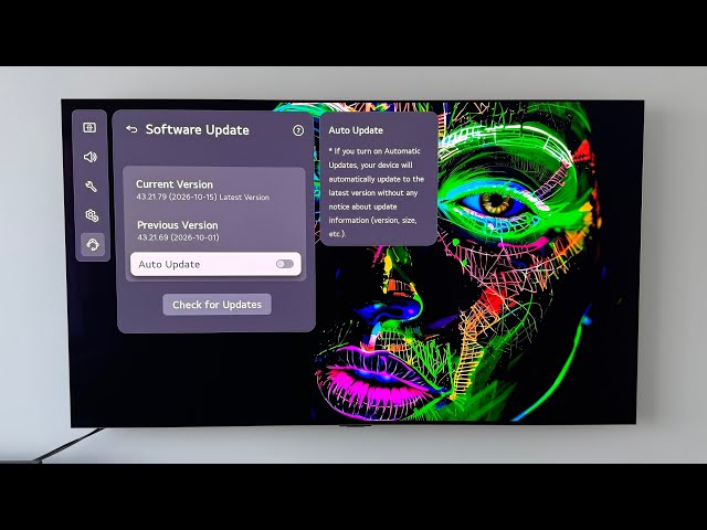 LG OLED update 43.21.79 | adds what you DID NOT ask for!