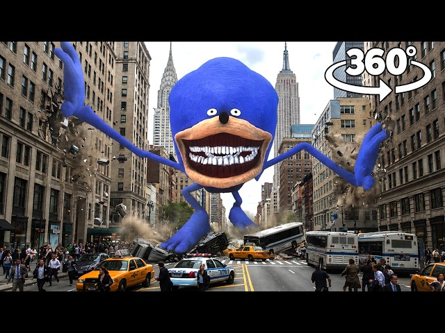 Shin Sonic Tapes Attack! New York City 360° VR Experience | 4K Ultra HD