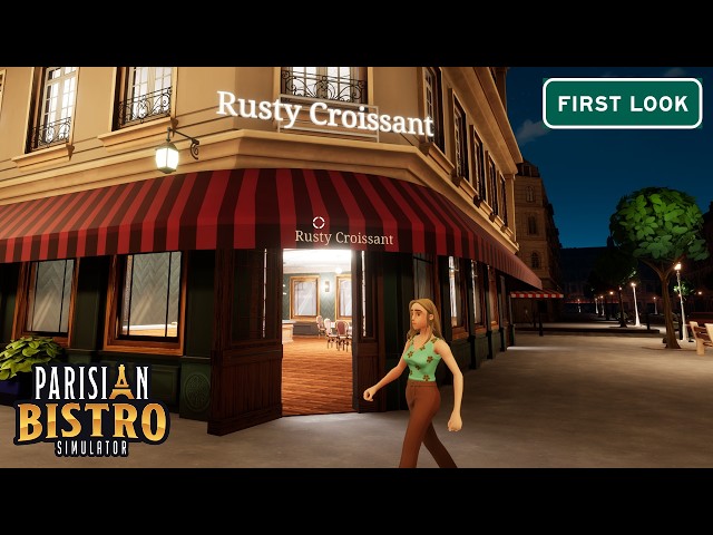 Parisian Bistro Simulator 1.0 First Look - It's a New Journey in the World of Cuisine!
