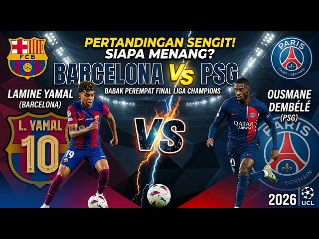 BARCELONA VS PARIS SAINT GERMAIN