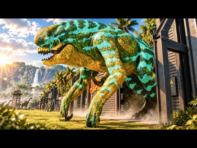 RELEASE ALL 96 LAND DINOSAURS SPECIES SINGLE EGG IN NORTH WEST USA - Jurassic World Evolution 3