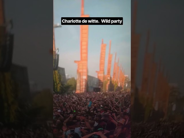 POV: You're at the Charlotte de Witte set ⚡️ #techno #rave #festival