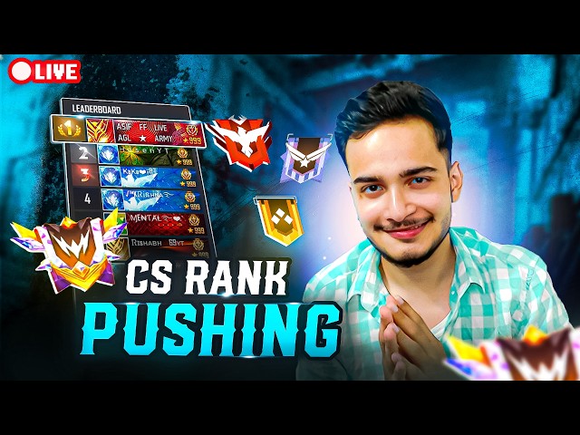 New CS-Ranked Season 🚀+ Serious Rank Push 🤯💫 After Long 🕒🔥 #freefire #classylive #nonstop_live