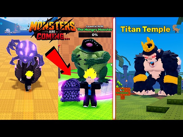 How To Do The New HUNGRY MONSTER Event & New Titan Temple Eggs in Steal An Egg🐸