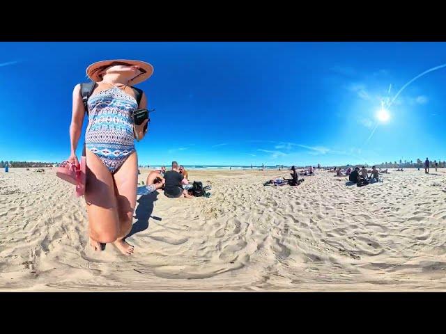 🌊 Authentic Valencia Beach Experience | Sea of Sand 360 | 8K 60FPS(2026)