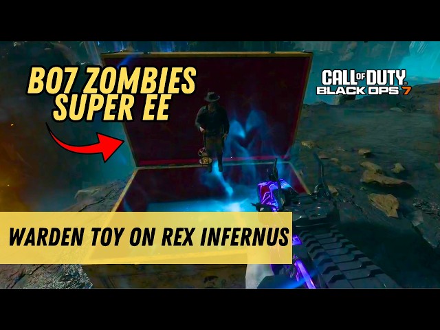 How to Collect Warden Toy on Rex Infernus for the Super Easter Egg in Black Ops 7 Zombies!