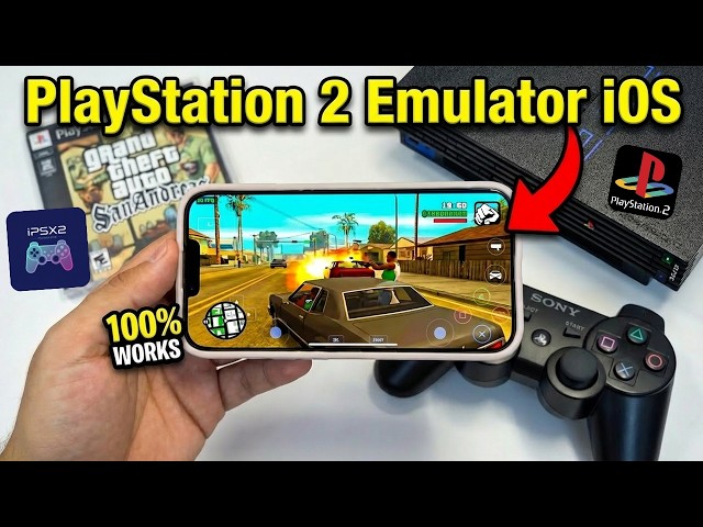 PlayStation 2 Emulator iOS 2026 | iPSX2 Install & Play PS2 Games on iPhone