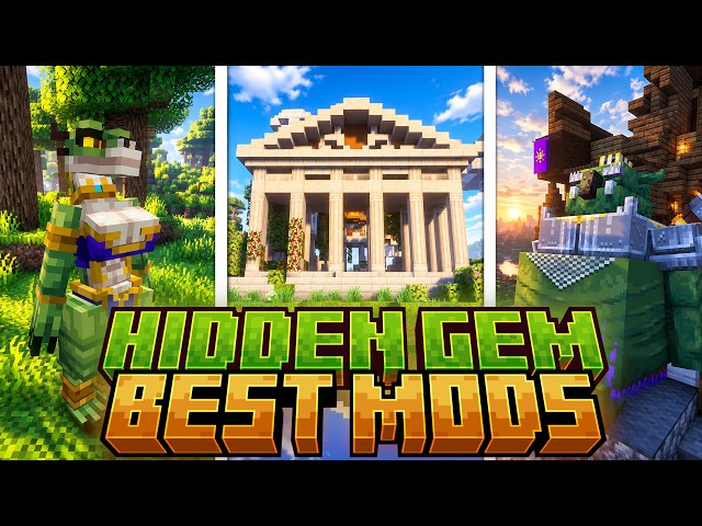 +15 Best NEW HIDDEN GEM Mods You’ve Definitely Never Heard Of! [+1.20.1, +1.21.1 | Forge / Fabric]