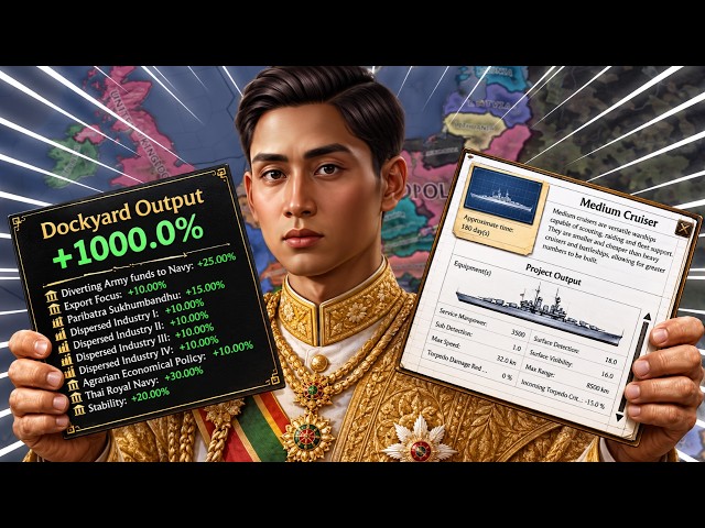 SIAM Is an OVERPOWERED Naval Nation Nobody Talks About