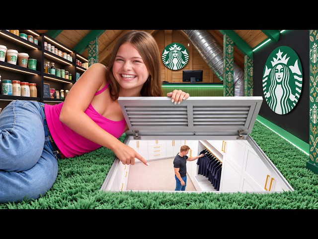 I Built a SECRET MALL in my House