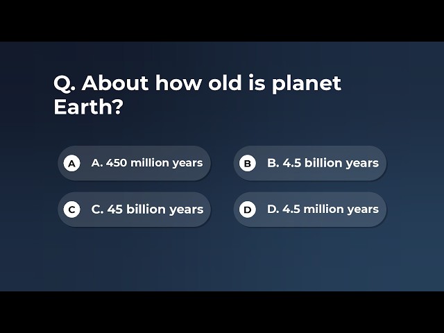 Planet Earth Facts: Can You Beat the Average? ✅