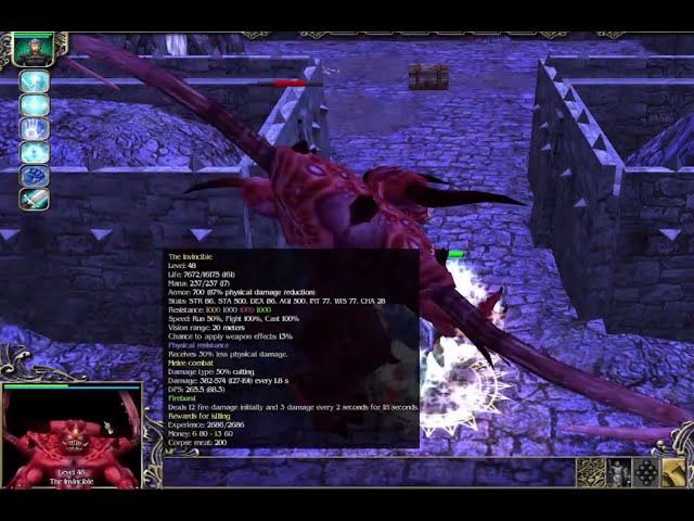 Spellforce SotP Solo Invincible - invulnerable ugly demon guard!