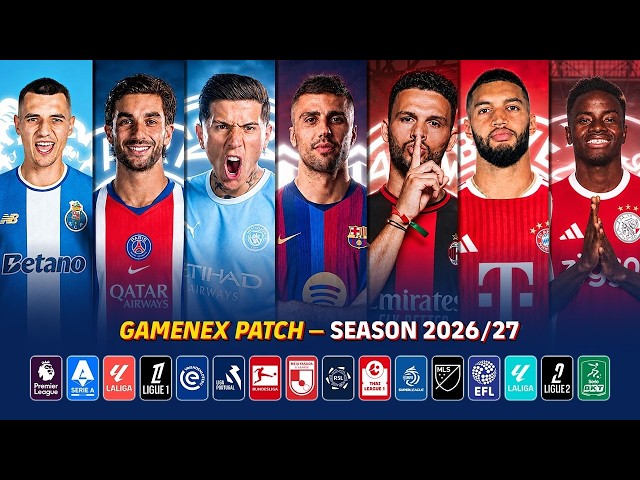 PES 2017 GAMENEX Patch Update 2026/27 🔥 A New Era of Football — Official Release