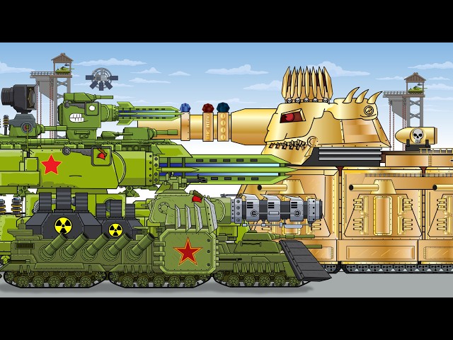 Iron Monsters of the high tech World - Cartoons about tanks