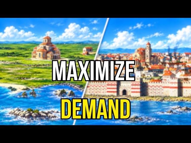 EU5 1.4: Where & How Much to Urbanize for Maximum Demand