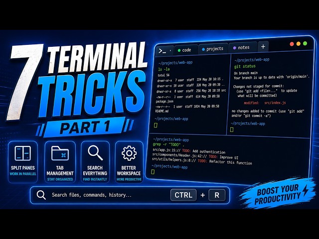 7 Windows Terminal Tricks Every Developer Should Know (Part 1) #WindowsTerminal