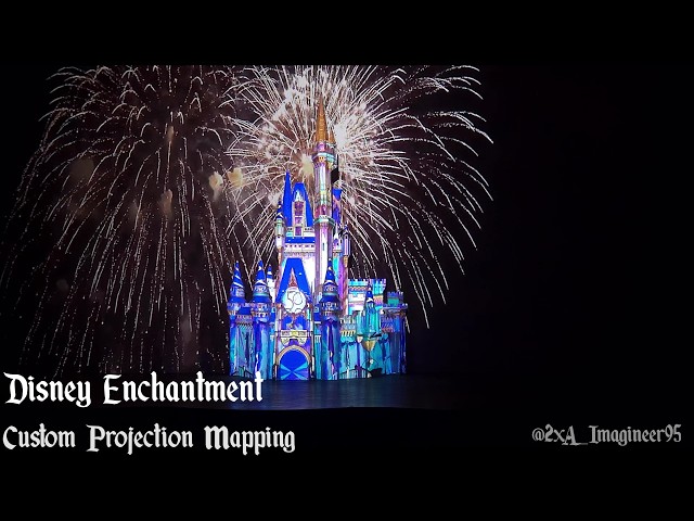 Disney Enchantment - Custom Cinderella Castle Projection Mapping