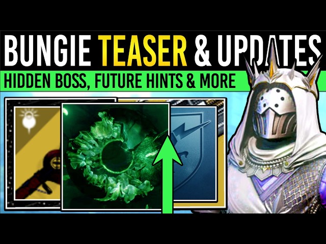 Destiny 2: BUNGIE TEASERS & SECRET ENEMY! Hidden Mega Raid, Devs Quiet, D2 Updates, Marathon Crash