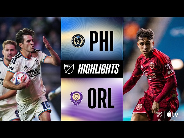 Philadelphia Union vs. Orlando City | Full Match Highlights | Milan Iloski Hat Trick!