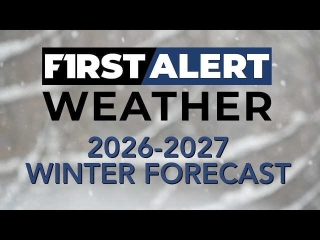 First Alert Weather: Winter Forecast 2026-2027