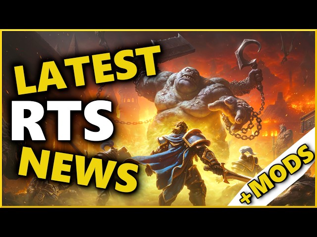 New RTS Games in 2026! Expansions, Demos and Updates on upcoming real time strategy games