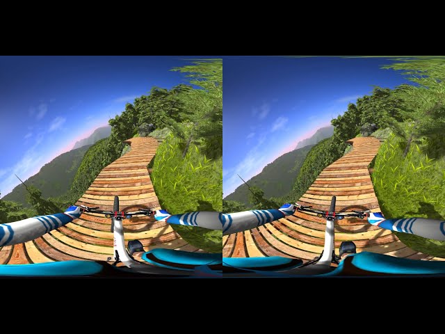 MTB Game: compilation of MTB School lessons in VR180 3D (helmet camera)
