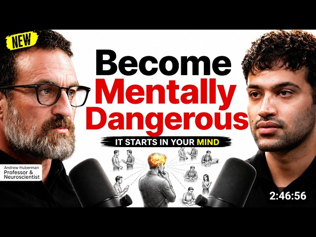 Andrew Huberman: Become Mentally Dangerous With These Daily Habits | ft.@rajshamani #podcast