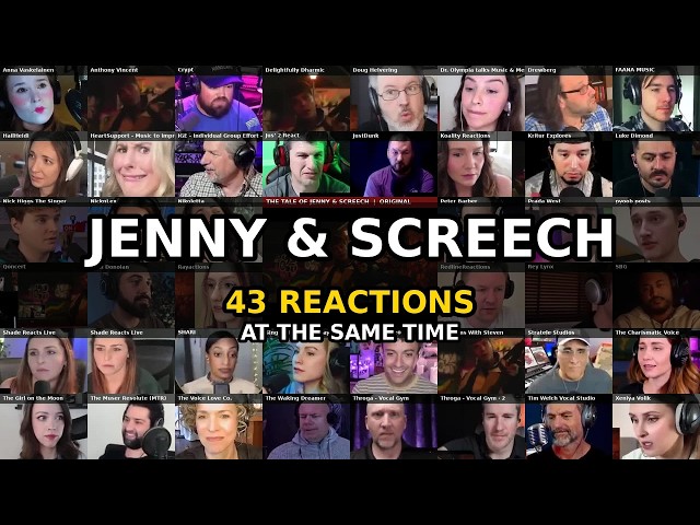 The Tale of Jenny & Screech — 43 Reactors, One Mosaic