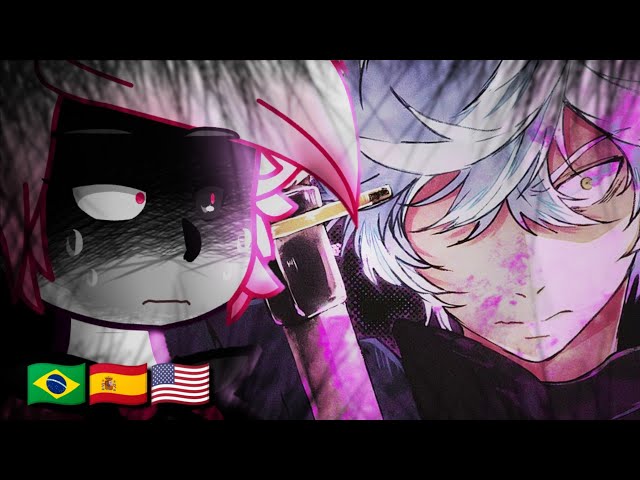 🦊👁 Hazbin Hotel React to Gabimaru - Gacha React 