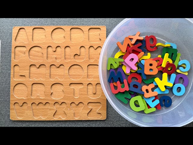 Learn ABC Alphabet using Puzzle Game🧩 |Help Me Find The Alphabets|Preschool #learning   #alphabet 