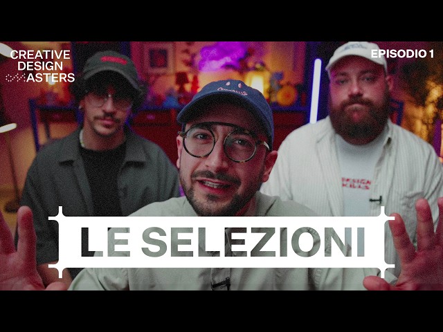 CREATIVE DESIGN MASTERS ✦ The Selections EPISODE 1
