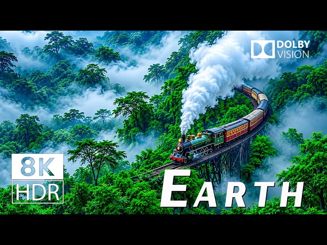 100 MOST BEAUTIFUL PLACES IN THE WORLD 🌍 – 8K HDR Cinematic Journey