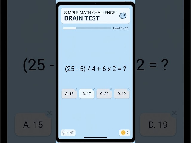 Only Genius Minds Can Solve This! 🔥Live Maths Puzzle Game Challenge. 22 Sep 2026