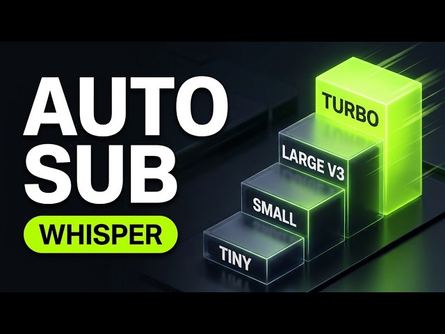 Whisper Subtitle Generation on Google Colab — Auto SRT/VTT Subtitles with OpenAI Whisper