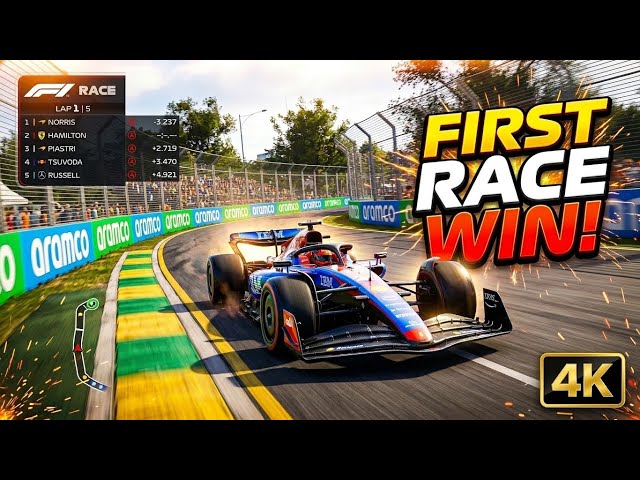 F1 25 PS5 Gameplay - Career Mode First RACE ! 4K