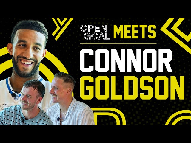 CONNOR GOLDSON | Open Goal Meets... Rangers Defender & Title Winner | Chats Ibrox, Gerrard & More!