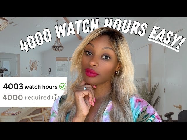 Getting 4000 Watch Hours is EASY (Here is how to do it)