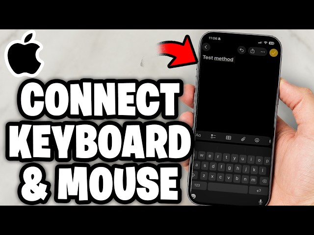 How To Connect Keyboard and Mouse to iPhone