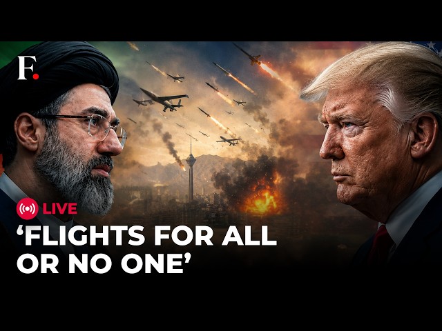 US IRAN WAR LIVE: ‘Flights for All or No One’ Mojatab Khamenei's Aide Issues Threat