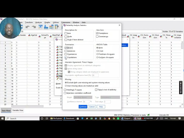📊 DATA ANALYSIS SUPPORT | SPSS • JAMOVI • JASP • R • PYTHON