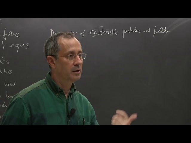 Advanced Electromagnetism - Lecture 1 of 15