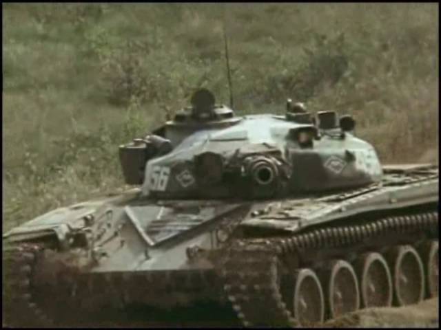 Soviet Army T-72 tanks