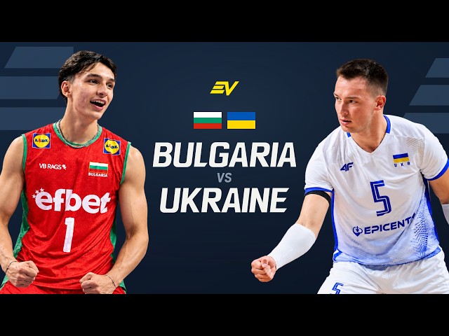 Bulgaria vs Ukraine Epic Volleyball Battle Highlights