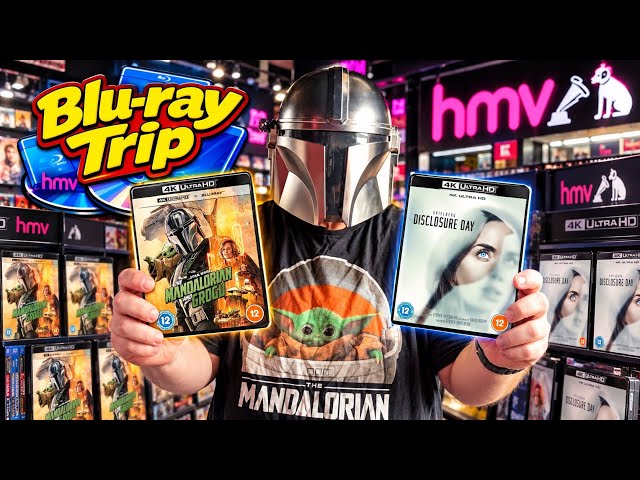 Blu-ray Hunting Trip with MANDALORIAN & GROGU on this DISCLOSURE DAY plus 2 guests!