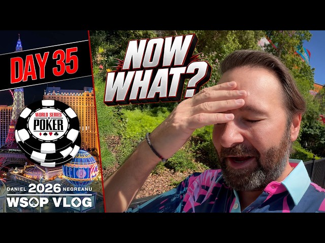STRANDED by my Tesla at the WSOP? - 2026 WSOP VLOG Day 35
