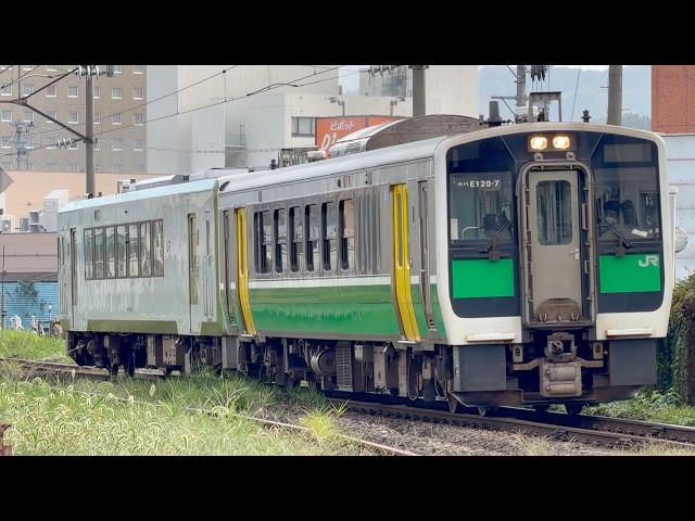 JR東日本キハE120形キハE120-7 会津若松~七日町 他 2026/09/23
