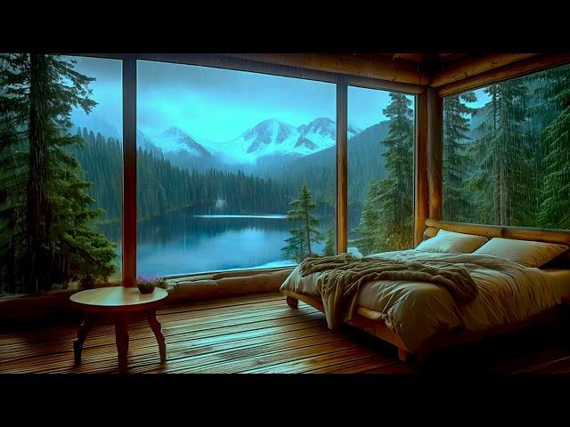 Sleep Better Tonight with This 8K Rainy Lake