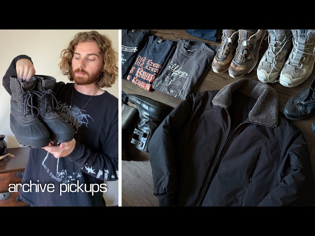 2026 clothing pickups (rick owens, arcteryx, vintage)