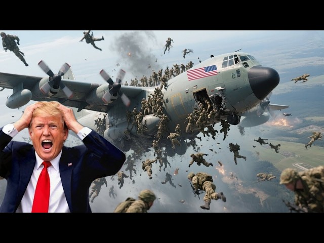 45 минут назад! Российская ракета взяла на прицел американский самолет C-130, на борту которого нахо
